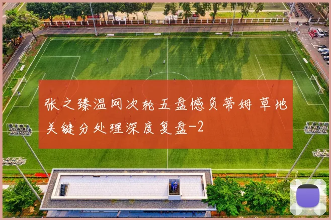 张之臻温网次轮五盘憾负蒂姆 草地关键分处理深度复盘